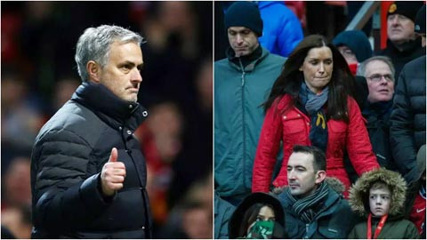 Mourinho và Ruth Mills.