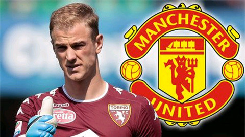 M.U muốn mua Joe Hart để thế chỗ De Gea.