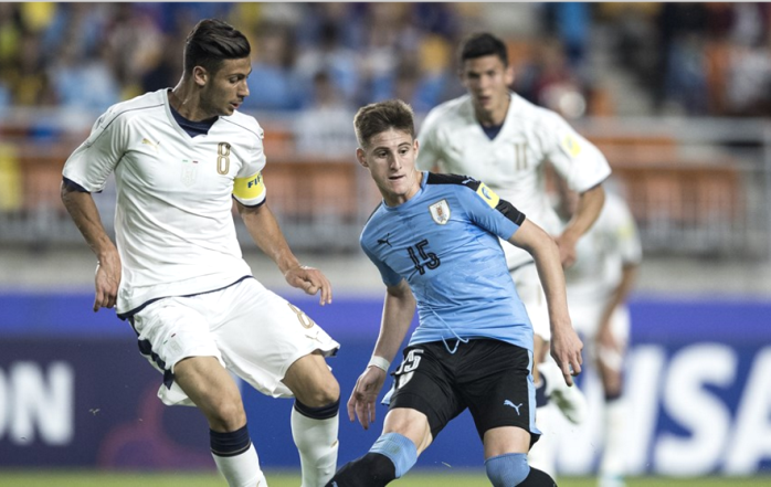 U20 Uruguay hạ gục U20 Italia.
