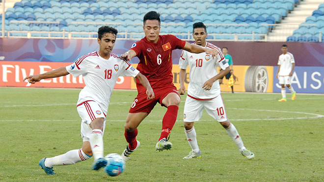 Tiền vệ Tiến Dụng. Ảnh: Thể thao Văn hóa.