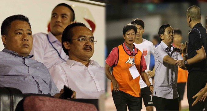 Chủ tịch VPF Võ Quốc Thắng.