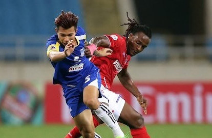 Than Quảng Ninh đánh bại Yadanabon (Myanmar) với tỷ số 3-0.