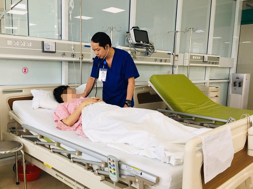 Sản phụ V.T.N đã được cứu sống. Ảnh: BV cung cấp