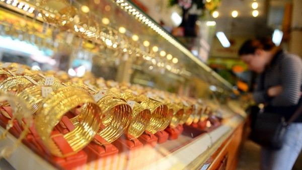 Giá vàng tăng nhẹ phiên đầu tuần