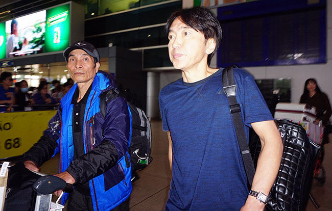 HLV Miura về Nhật Bản nghỉ ngơi khoảng 1 tuần.