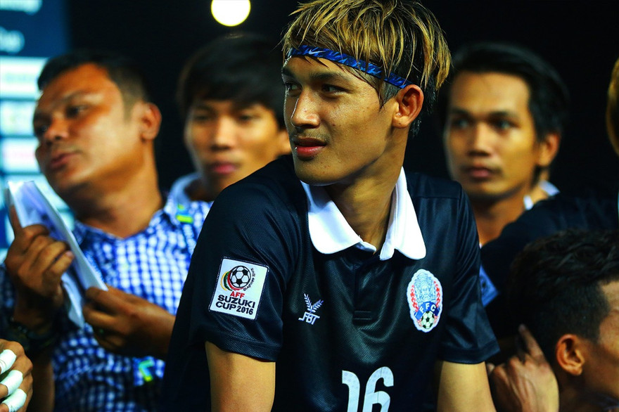 Chreng Polroth là cầu thủ quan trọng của ĐTQG Campuchia thời gian gần đây.