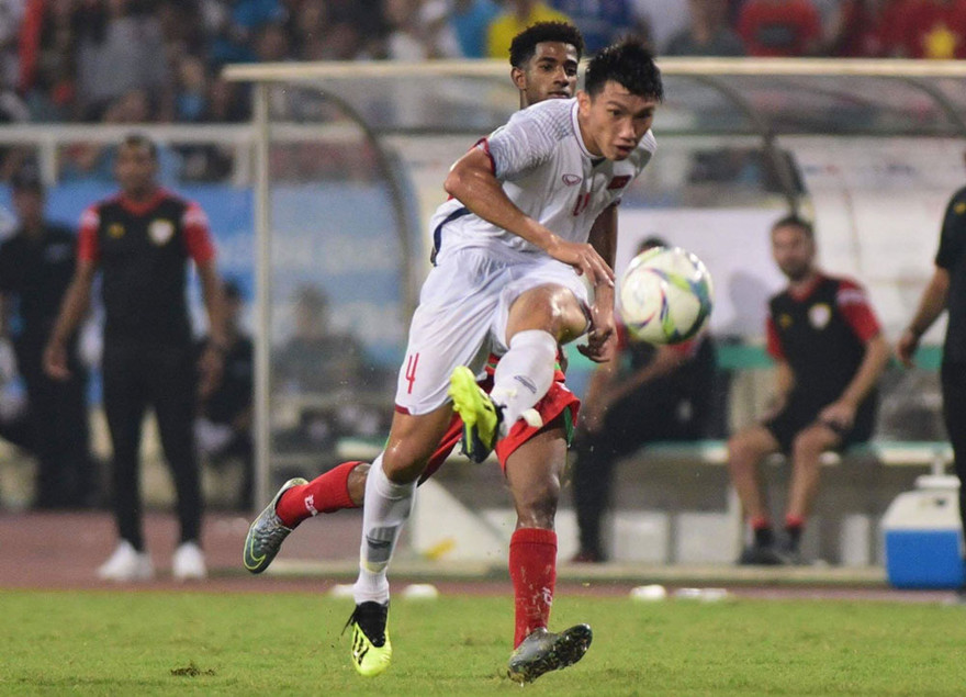 Văn Hậu ghi bàn thắng tuyệt đẹp. Ảnh: Như Ý