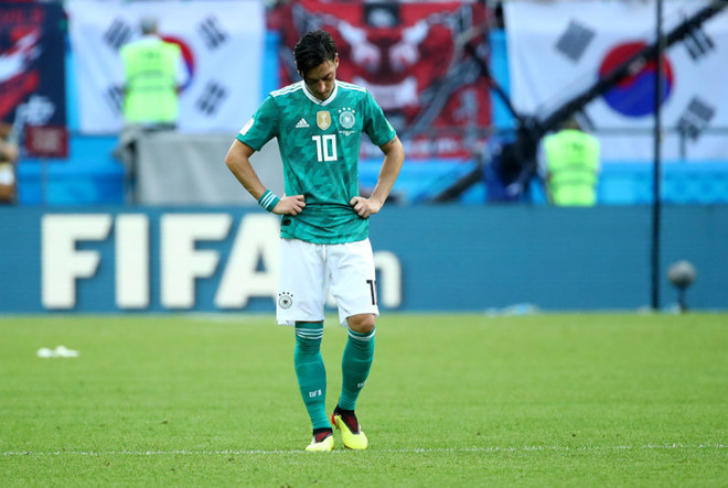 Tiền vệ Mesut Ozil.