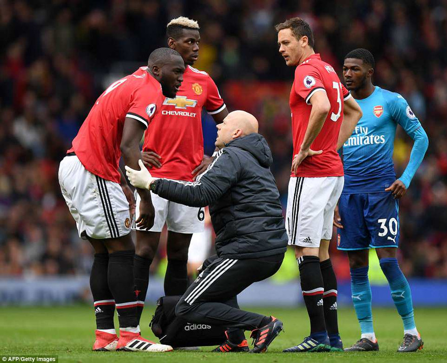 Romeu Lukaku dính chấn thương khá nặng.