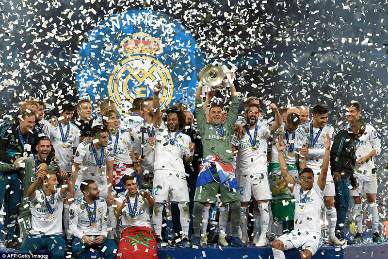 Real Madrid vô địch Champions League năm thứ ba liên tiếp