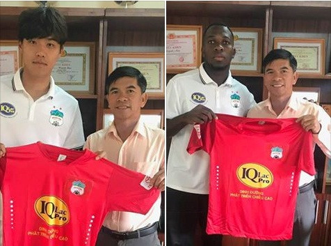 HAGL chính thức ký hợp đồng với 2 ngoại binh.