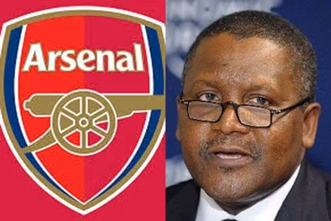 Tỷ phú Aliko Dangote muốn sở hữu Arsenal.
