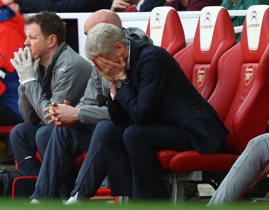 HLV Arsene Wenger của Arsenal.