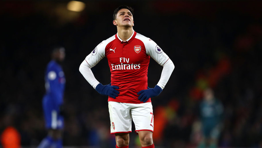 Alexis Sanchez từng bị các đồng đội cô lập tại Arsenal.