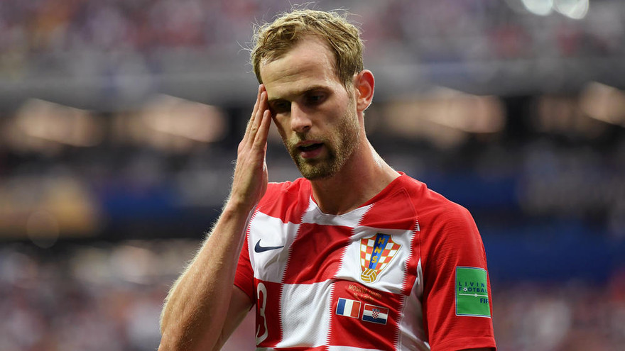 Hậu vệ Ivan Strinic.