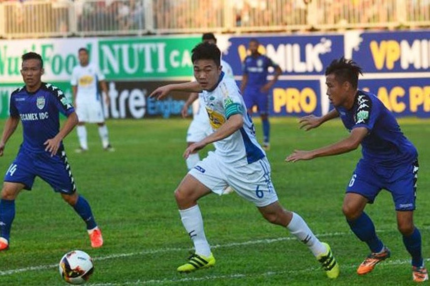 Trận HAGL vs B.Bình Dương vô đối về người xem trên youtube.