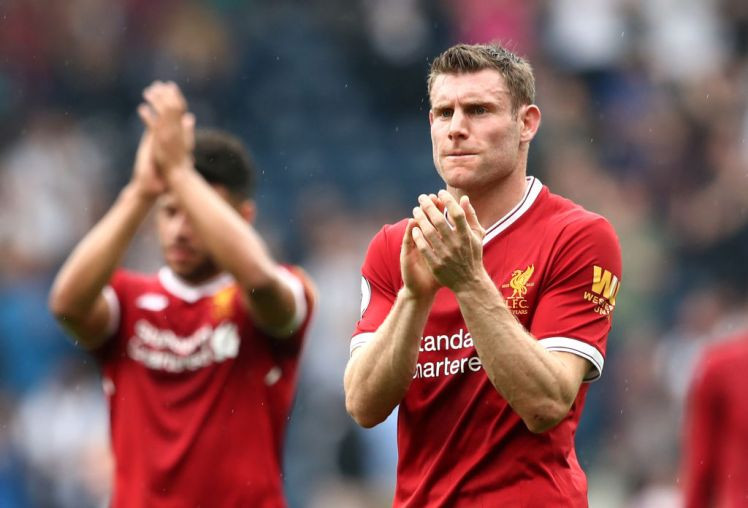 James Milner tiếp tục chơi ấn tượng trong màu áo Liverpool.
