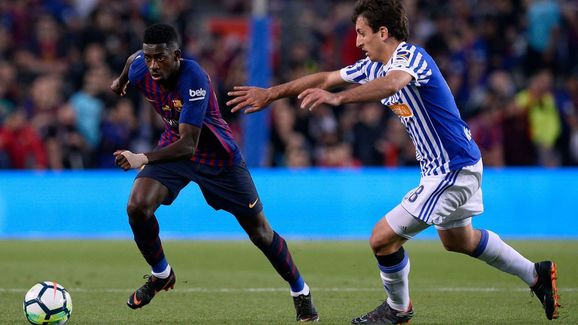 Ousmane Dembele bất ngờ dính chấn thương nặng.
