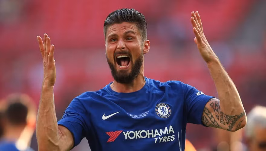 Olivier Giroud sẵn sàng đương đầu với những thách thức tại Chelsea mùa tới.