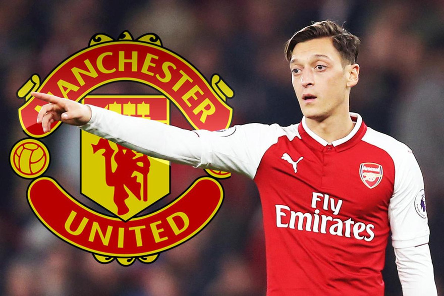 Ozil quyết tâm gia nhập M.U.