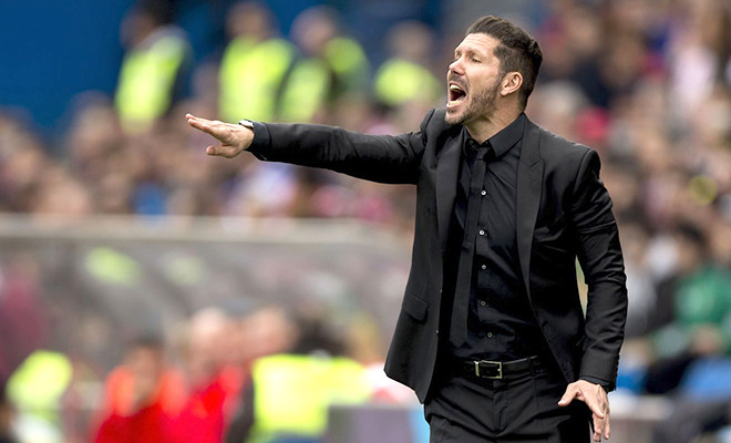 HLV Diego Simeone đánh giá cao Marseille.