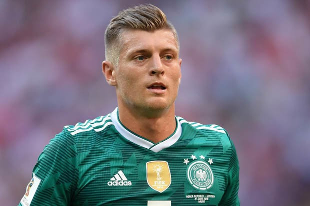 Tiền vệ Toni Kroos.
