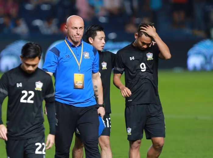 HLV Zoran Jankovic của U23 Thái Lan.