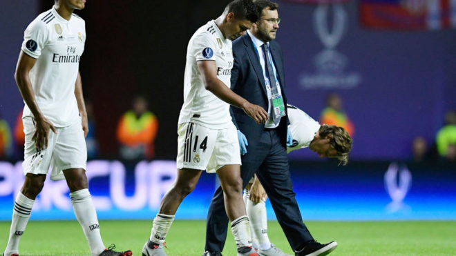 Casemiro dính chấn thương và phải nghỉ ít ngày.
