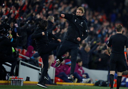 HLV Jurgen Klopp của Liverpool.