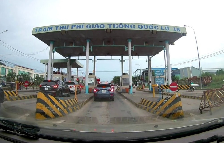 Dừng thu phí các trạm BOT trên tuyến Quốc lộ 1K từ 15h ngày 31/10. Ảnh minh hoạ.
