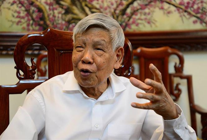 Nguyên Tổng Bí thư Lê Khả Phiêu. Ảnh LD 