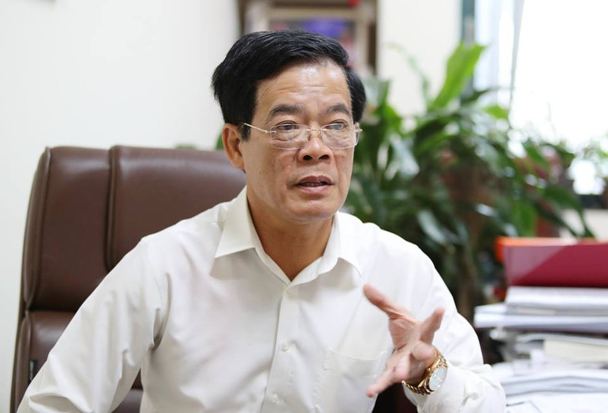 Nhà báo Nhị Lê, Phó Tổng biên tập Tạp chí Cộng sản. Ảnh Như Ý