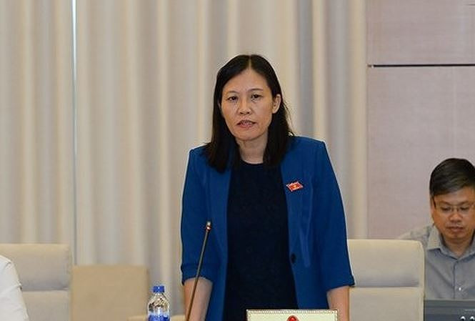 Chủ nhiệm Uỷ ban Tư pháp Lê Thị Nga