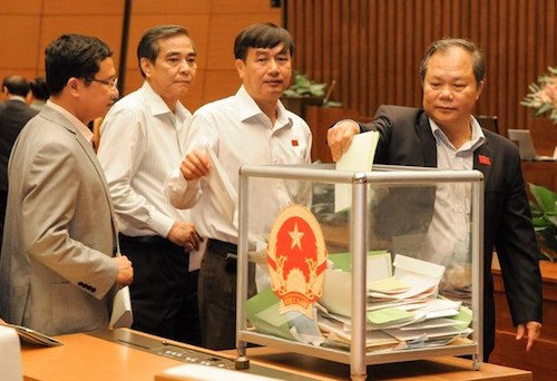 Quốc hội lấy phiếu tín nhiệm 48 người vào ngày mai