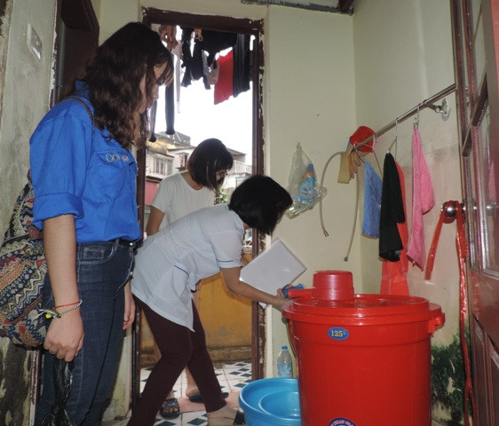 Tuổi trẻ Thủ đô chung tay đẩy lùi sốt xuất huyết 