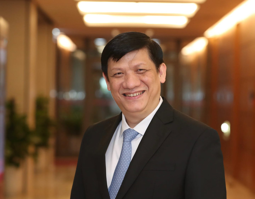 Quyền Bộ trưởng Bộ Y tế Nguyễn Thanh Long. Ảnh Như Ý