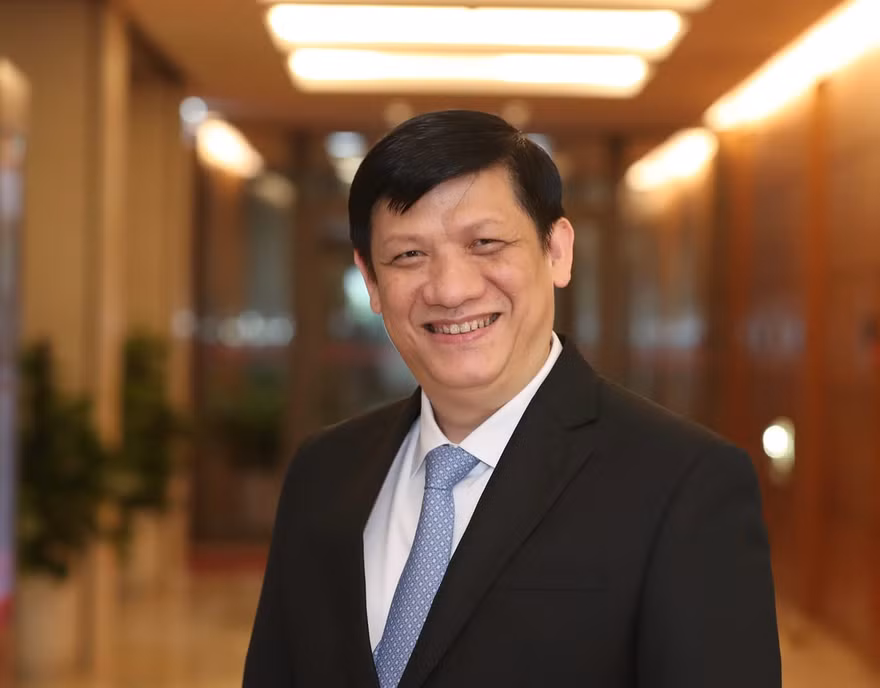 Quyền Bộ trưởng Bộ Y tế Nguyễn Thanh Long. Ảnh Như Ý