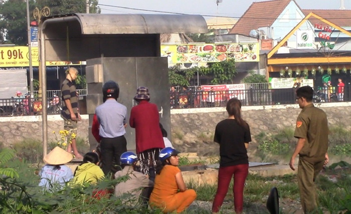 Hiện trường vụ việc.