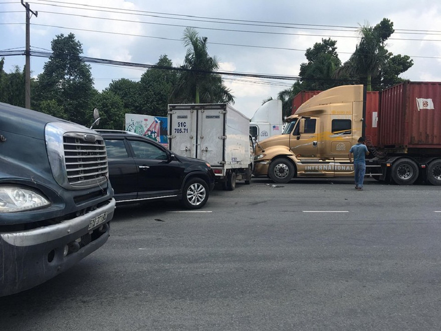 Hiện trường vụ tai nạn