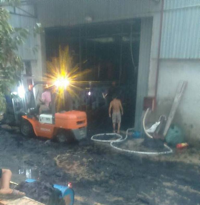 Hiện trường vụ cháy