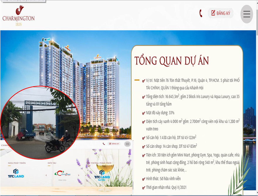 Dự án Charmington Iris của Sabeco trên “đất vàng” bị đình chỉ