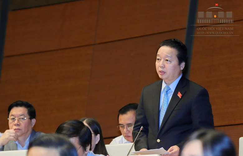 Bộ trưởng Bộ TN&MT Trần Hồng Hà