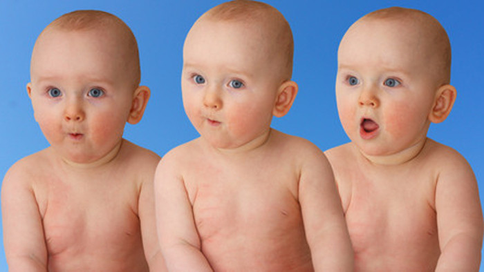 Sinh 3 đồng trứng là chuyện cực hiếm - Ảnh minh họa: Shutterstock