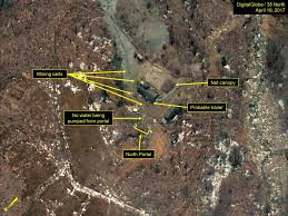 Bãi thử hạt nhân Punggye-ri của Triều Tiên, nơi thực hiện tất cả 6 vụ thử hạt nhân mới đây. Ảnh: 38 North