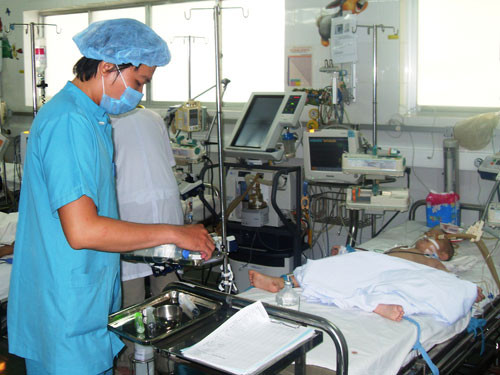 Nhiều trẻ thở máy, hôn mê vì mắc viêm não Nhật Bản. Ảnh minh hoạ: Internet