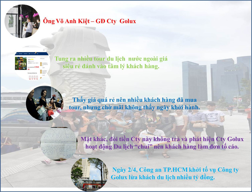 Công ty tour ở Sài Gòn cho khách đi… 'tàu bay giấy' bị khởi tố
