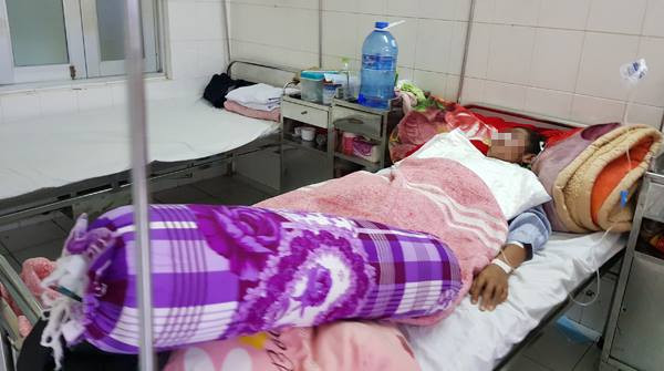 Bệnh nhân L.L.G hiện đang được điều trị tại Bệnh viện Nhiêt đới Trung ương