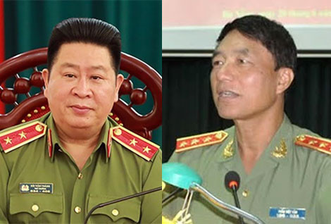 Giáng cấp bậc hàm Thượng tướng Trần Việt Tân xuống Trung tướng; giáng cấp bậc hàm Trung tướng Bùi Văn Thành xuống Đại tá