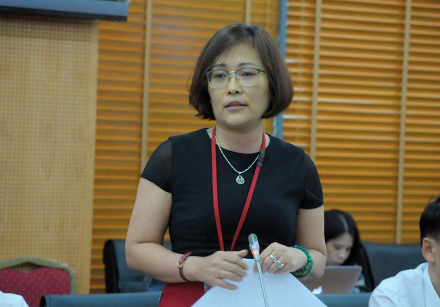 Vụ phó Vụ tổ chức Biên chế Đào Thị Hồng Minh