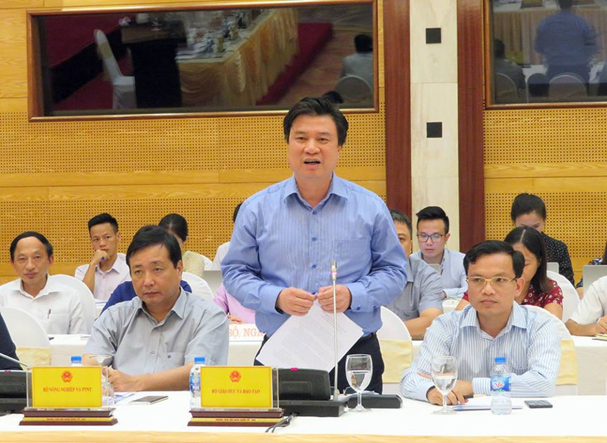 Thứ trưởng Bộ GD&ĐT Nguyễn Hữu Độ